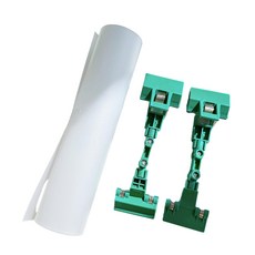 도자기 도구 용 클레이 스크린 세라믹 클레이 스플래시 보호 도자기 방패 도자기 배아 보호기 조정 가능한 클립 A