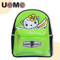 【UnMe機器人】學齡前防走失小背包／綠色 輕巧舒適 防走失設計, 1個, 綠色