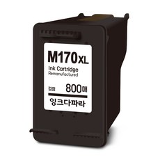 잉크다파라 삼성 호환 잉크 INK-M170 C170 XL, 1개, 검정/특대용량