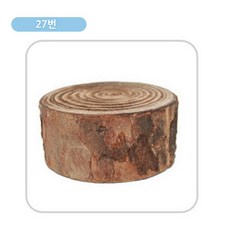유니아트 천연나무조각, 27번, 1개