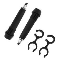 Yyangz 하이킹 폴 교체용 팁 프로텍터 4개 워킹 폴용 카라비너 액세서리 범용 스키 텅스텐 마모 293924 8040537436