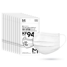 KF94 덴탈 마스크 중형 국산 위생지퍼백, 5개입, 10개, 흰색