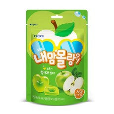 크라운 내맘몰랑 청사과 50g X 10개, 1g, 1개