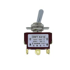 도원전기 6핀 2단 토글스위치 DWT-6210S