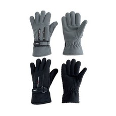 스마트폰터치장갑 이거찜 플리스터치겨울장갑 손가락장갑 남성방한장갑, 블랙