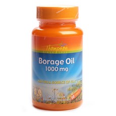 THOMPSON 琉璃苣油軟膠囊 1000mg, 1個, 30 件