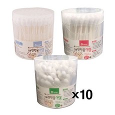 펫크린 애견전용 면봉 X10 순면 눈꼽 귀청소 위생용품, 60P, 60P