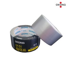 오공 포장용 면천테이프 회색 48mm x 10m, 3개
