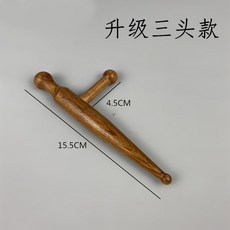 옥괄사 긁개 스톤 손잡이 종아리 림프 마사지 바디 용품 도구 마사지돌 경락, 02. 삼두침술펜, 1개