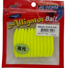 JRC엘리게이터 매직스틱 산천어 송어 볼락 꺽지 쏘가리웜, 040, 1개