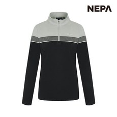 네파 네파 여성 마운틴 코트나 스트라이프 집업 티셔츠 7I65404