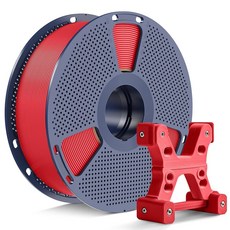 PETG 필라멘트 1.75mm 2025 프린터 SUNLU 블랙 치수 1kg(2.2파운드) 3D 리필 정확도 0.02mm 업그레이드 Bambulab 필라멘트와 필라멘트 호환, C-petg-1kg-레드