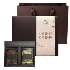 수입 다크초콜릿 캔디 고급 선물 세트, 1박스, 203g