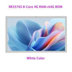 스마트 홈 패널 15.6인치 안드로이드 14 POE 태블릿 PC LED 조명 IPS 터치 스크린 디스플레이 구글, 01 미국 플러그, 04 White 4G 64G POE
