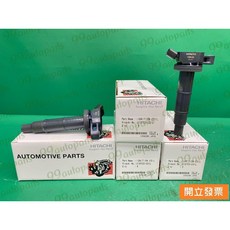 豐田 WISH 2.0 2004- 年 考耳 點火線圈 高壓線圈 發火線圈 U19T03-COIL 日立, 1個