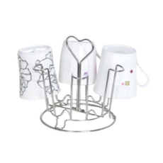 찻잔걸이 원형 컵걸이 컵건조대 머그잔걸이 6p, 본상품