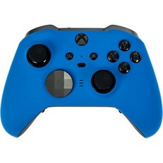 엑스박스 컨트롤러 Xbox One 시리즈 X S 커스텀 소프트 터치 - 부드러운 터치감 추가 그립감 네온 그린 색상 One Series X S와 호환 가능, BLUE S2, 1개