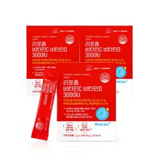 베스트오브그린 리포좀 비타민C 비타민D 3000IU, 3개, 30회분