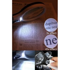 고성능 광학 LED 보석 수석 감정 돋보기 학습용 관찰 캠핑 곤충 교구 측정