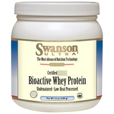 SWANSON 斯旺森 活性乳清蛋白補充劑, 1個, 340克