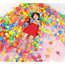 KC인증 아기 칼라볼풀공(85MM 80P) uju+23752mk