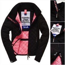 Superdry Quilt Hiker 風衣外套 極度乾燥 超細纖維 保暖 簡約 防風 黑色, 1個