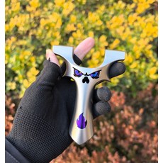 鈦合金 9025弓門 弓盒 附皮筋 失手繩, 如圖所示, 1個