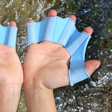 수영용품 손가락 오리발 물갈퀴 장갑 S 사이즈