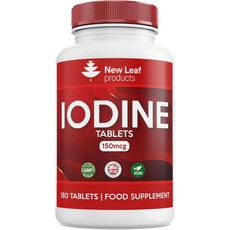 영국 뉴리프 프로덕트 NEW LEAF Iodine 아이오딘 150mcg, 150정, 1개