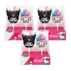 산리오 캐릭터즈 마시멜로 롤리팝 헬로키티 마이멜로디 쿠로키 시나모롤, 36개, 45g