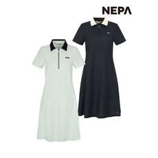 네파 여성 하프집업 폴로 원피스 레귤러핏 7J45250