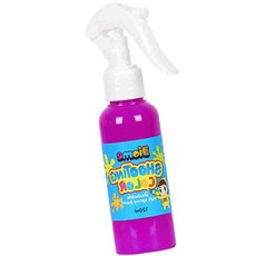 스프레이 물감 120ml 형광 보라 감정표현연습 만들기체험 창의미술활동 소근육강화 정리습관형성