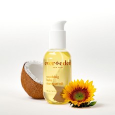 Evereden Soothing Baby Massage Oil 에버덴 수딩 베이비 마사지 오일 무향 118ml, 1개