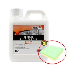 발렛프로 시트러스 프리워시 중성 다용도 다목적 세정제 APC 1리터+타월, 1개, 1L