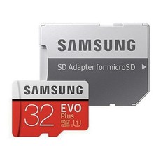 삼성 정품 마이크로 SD카드 EVO PLUS 32GB+SD어댑터 CLASS10 외장메모리, 1개, 32GB
