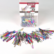 비블랙 문어도래 스커트형 3호, 8호, 색동도래, 1개, 1개입