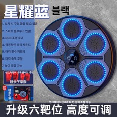 가정용 펀치머신 블루투스 뮤직 권투 복싱머신 연습 다이어트 가족게임 가족오락관, 옵션 10, 기본 모델명/품번