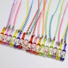 [다니꼬야] 컬러 미니 과일소주 술병 골프티걸이 20개 골프티꽂이 골프티꽃이 티오프 캐디용품 필드용품 라운딩 버디나비, 혼합