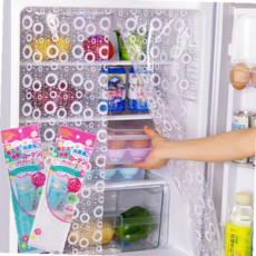 아이디어상품 주방용품 냉장고 냉기보호커튼대2매, 상품선택, 블루