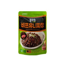풀무원 비프유니짜장 덮밥소스, 180g, 1개