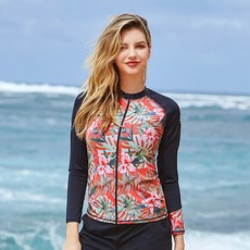 에어워크서프 여성래쉬가드 집업 YAWe5244