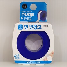 퓨어 면 반창고 소형 1.25cm 3.3m