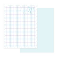 【531禮物網】指尖的芭蕾 歐雅紙包裝紙 禮物包裝紙 花束包裝紙 防水DIY花藝包裝材料, 1個, 【包】指尖的芭蕾5.藍格, 藍格