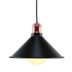 식탁조명 어반 1등 (전구포함), 블랙(웜화이트3000K)