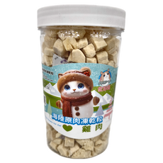 歐姆貓 海陸原肉凍乾粒 無添加 高蛋白 低脂肪 嗜口佳, 雞肉, 90g, 1罐