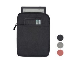 어미닛데이 오닉스포크6파우치 크레마페블 오닉스 GO6 GO7 페이지 리프5 6인치 7인치 이북리더기 파우치, 모던 블랙