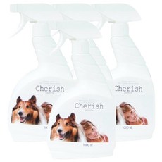 체리쉬 애완동물 탈취제, 4개, 1L