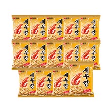 농심 쌀새우깡, 80g, 14개