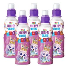 캐치티니핑 멀티비타민 미네랄 포도맛 음료 다이아나핑, 5개, 200ml