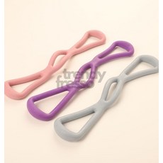 마켓터치드 스트레칭튜빙밴드 8자 핑크 운동용고무밴드